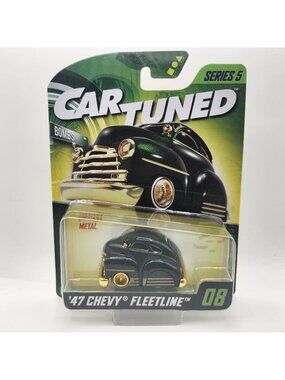 MGA CarTuned Series 5 No 08 47 Chevy Fleetline Bombs Dark Green